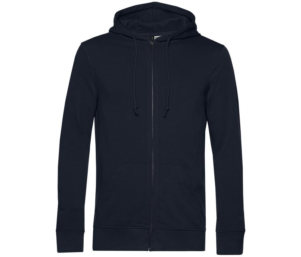 B&C BCU35B - Organische Zipped Hoodie