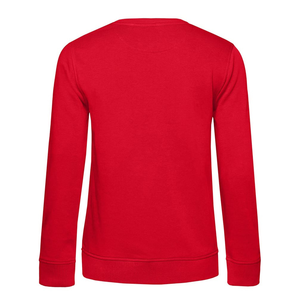 B&C BCW32B - Naisten Organic Round Neck Sweatshirt
