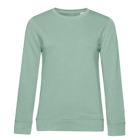 B&C BCW32B - Felpa a collo rotondo bio da donna