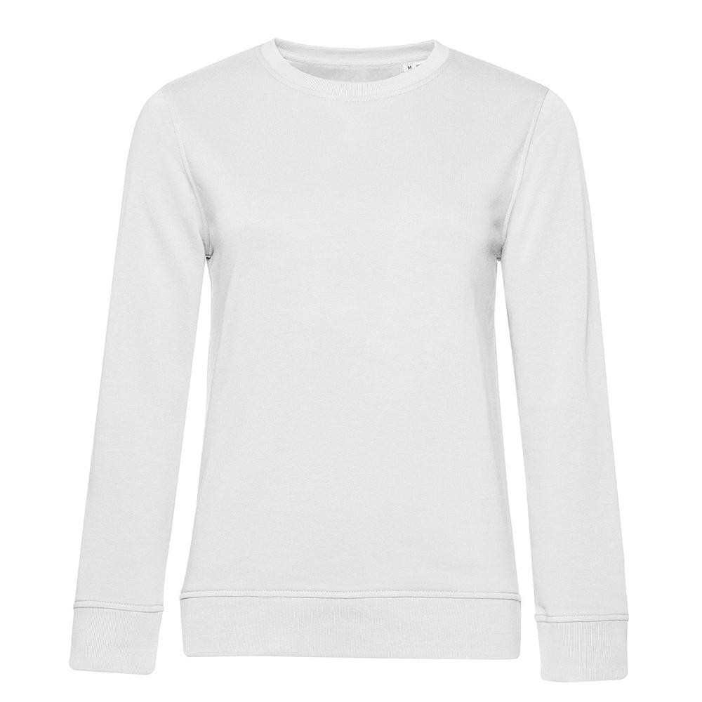 B&C BCW32B - Ekologiczna damska bluza z okrągłym dekoltem