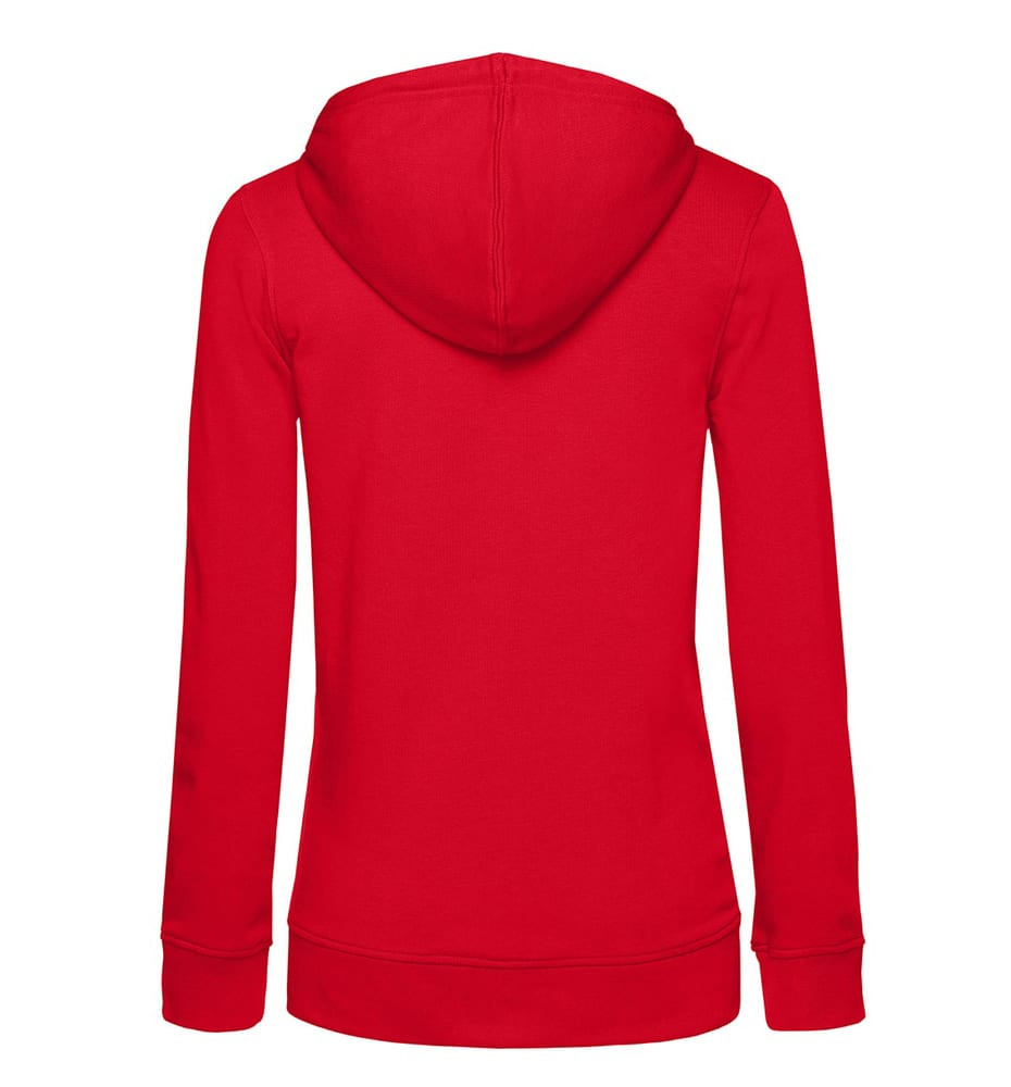 B&C BCW36B - Dames Organic Zipped Hoodie
