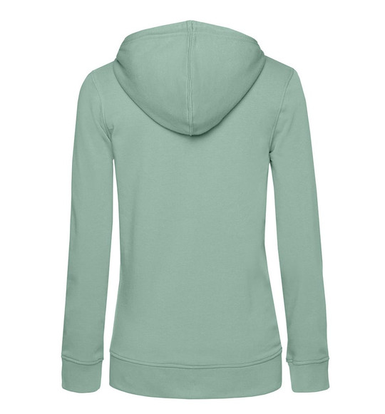 B&C BCW36B - Sweat capuche zippé organique femme