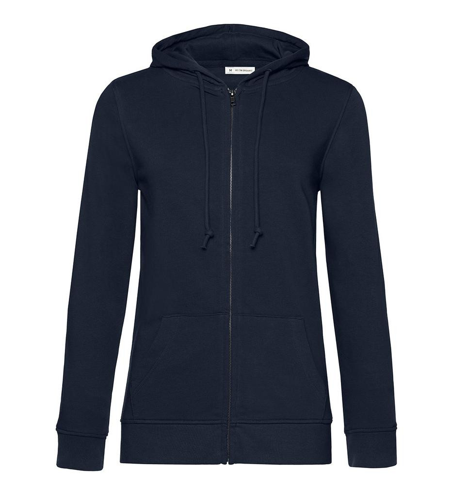 B&C BCW36B - Dames Organic Zipped Hoodie