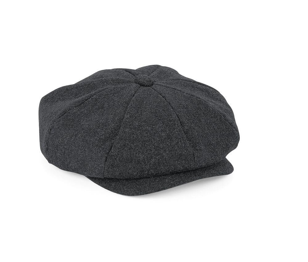 Beechfield BF629 - Newsboy Cap in Melton-Wolle