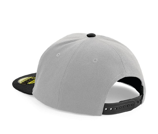 Beechfield BF660 - Originele Flat Peak Snapback Pet