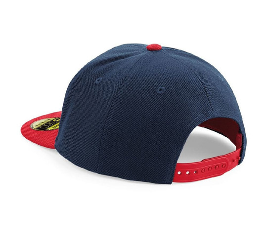 Beechfield BF660 - Originele Flat Peak Snapback Pet