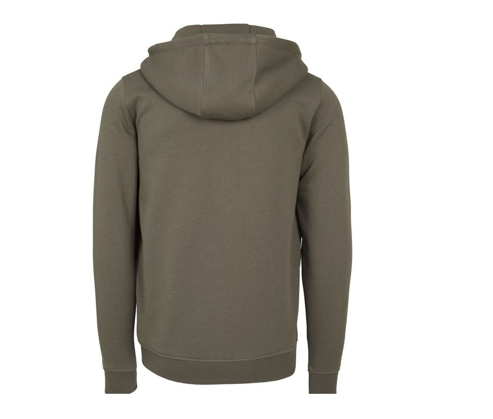 Build Your Brand BY012 - zipped hooded sweatshirt heavy