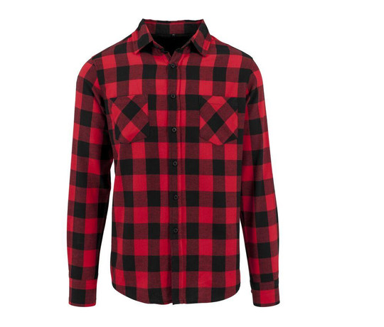 Build Your Brand BY031 - Flannel Shirt