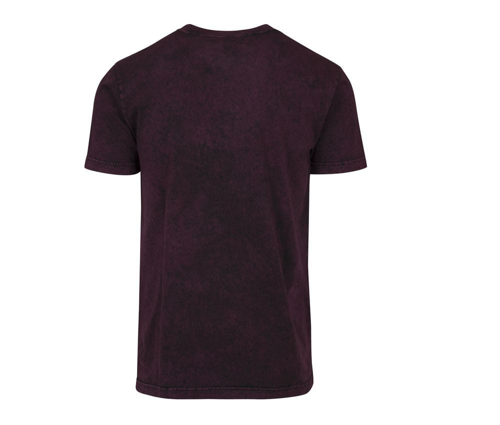 Build Your Brand BY070 - Vervaagd heren t-shirt