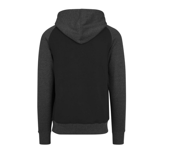 Build Your Brand BY077 - Hoodie Sweatshirt Raglan