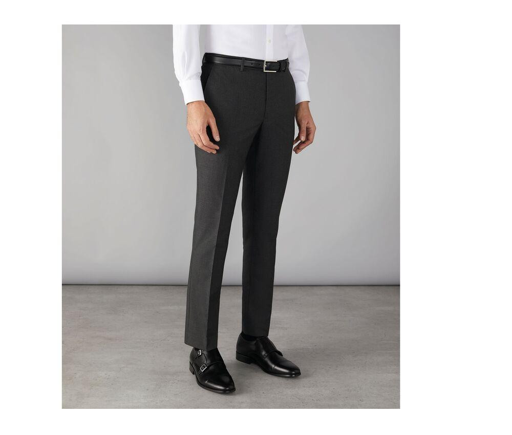 CLUBCLASS CC1003 - Pantalon de costume slim homme Edgware