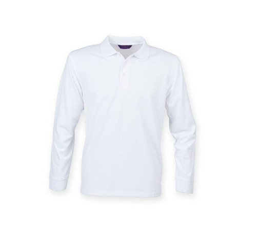 Henbury HY478 - Polo lange mouwen
