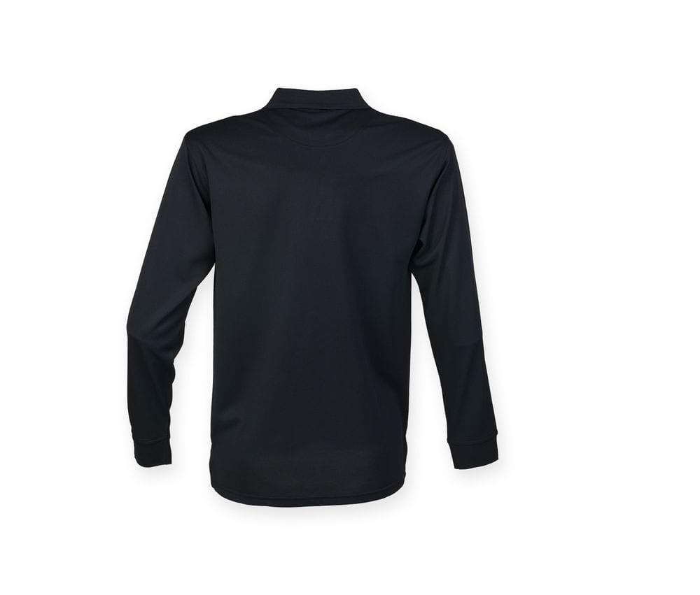 Henbury HY478 - Long Sleeve Polo