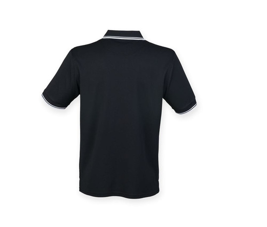 Henbury HY482 - Polohemd mit kontrastfarbenen Kragen und Ärmeln