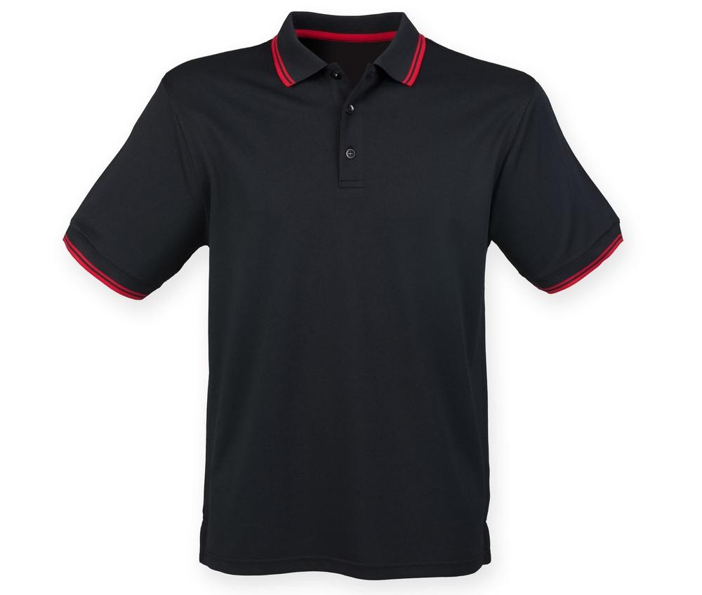 Henbury HY482 - Pikeekaulus ja kontrastihihat