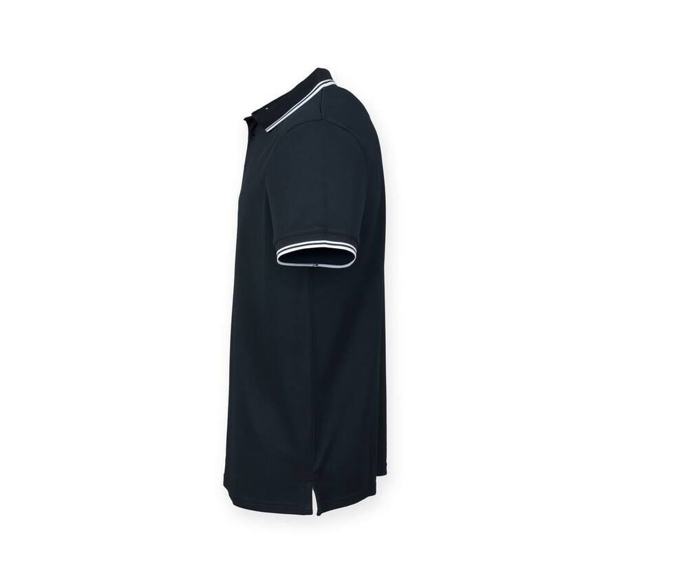Henbury HY482 - Polohemd mit kontrastfarbenen Kragen und Ärmeln