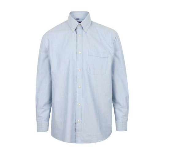 Henbury HY510 - Pitkähihainen klassinen Oxford-paita
