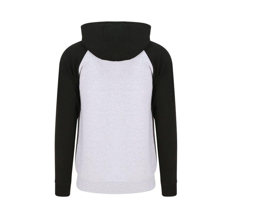 AWDIS JUST HOODS JH063 - Sweat baseball zippé