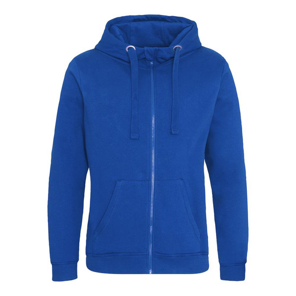AWDIS JH150 - Felpa con cappuccio pesante con cerniera Graduate