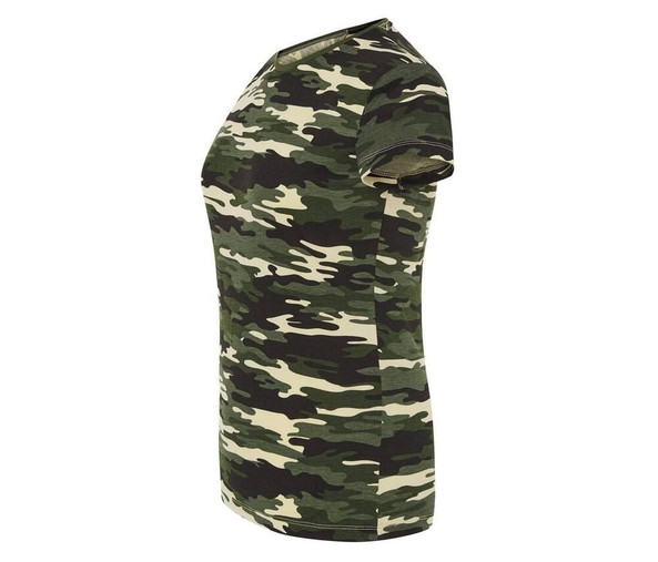 JHK JK150 - Camiseta básica mulher pescoço redondo