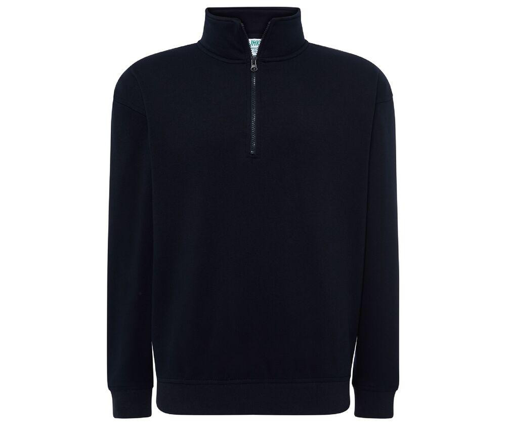 JHK JK298 - Zip neck sweatshirt
