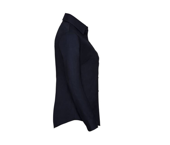 Russell Collection JZ32F - Easy Care Oxford Overhemd Met Lange Mouw