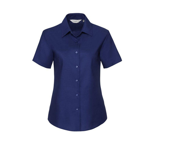 Russell Collection JZ33F - Lyhythihainen Easy Care Oxford -paita