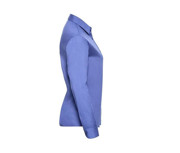 Russell Collection JZ34F - Poplin skjorta kvinnor