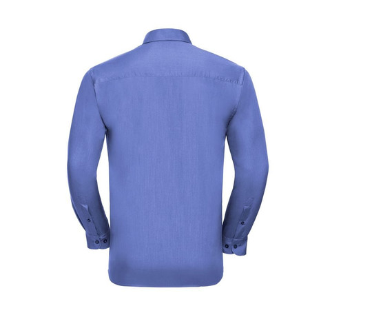 Russell Collection JZ934 - Men's Long Sleeve Polycotton Easy Care Poplin Shirt
