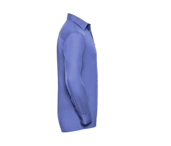 Russell Collection JZ934 - Men's Long Sleeve Polycotton Easy Care Poplin Shirt
