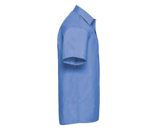 Russell Collection JZ935 - Men's Short Sleeve Polycotton Easy Care Poplin Shirt