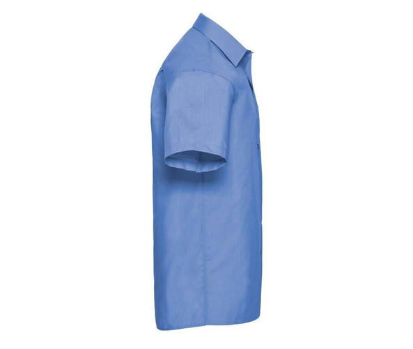 Russell Collection JZ935 - Men's Short Sleeve Polycotton Easy Care Poplin Shirt
