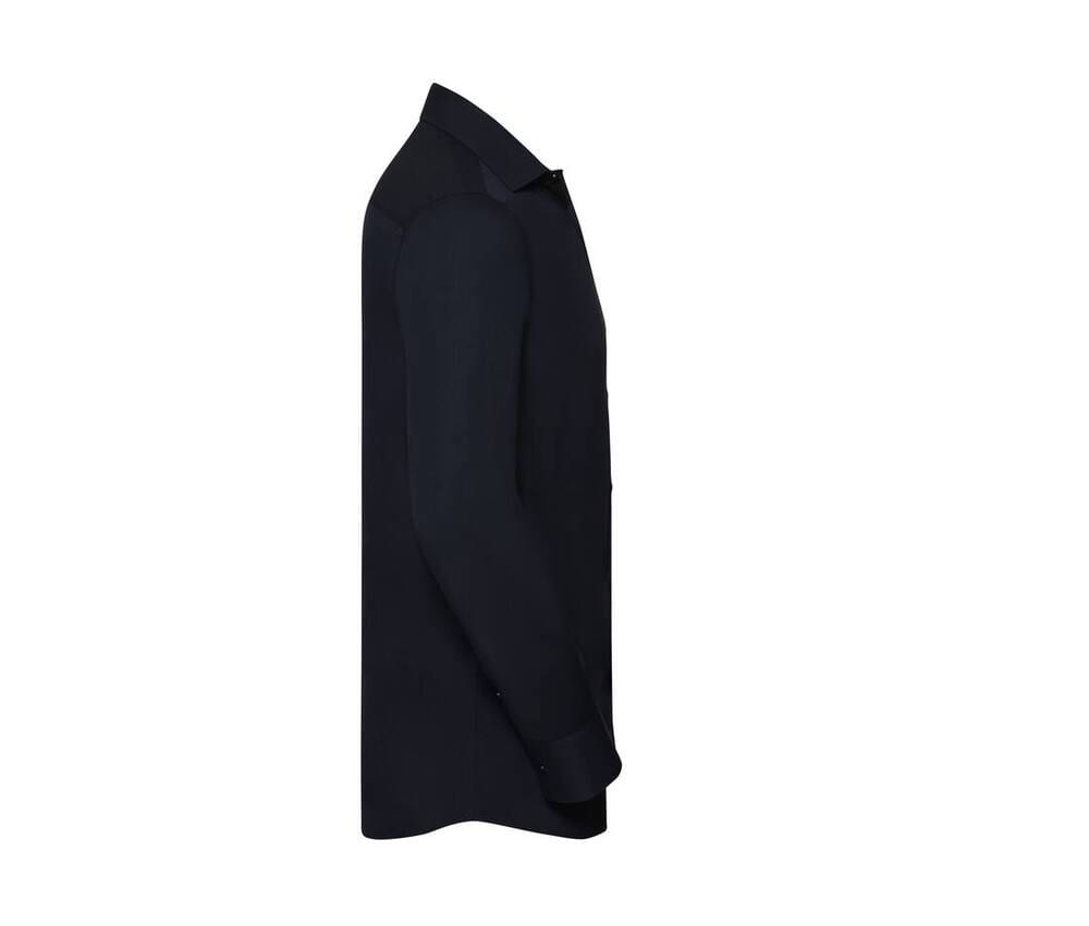 Russell Collection JZ960 - Herren Chemise Lycra®Stretch Langarm Hemd