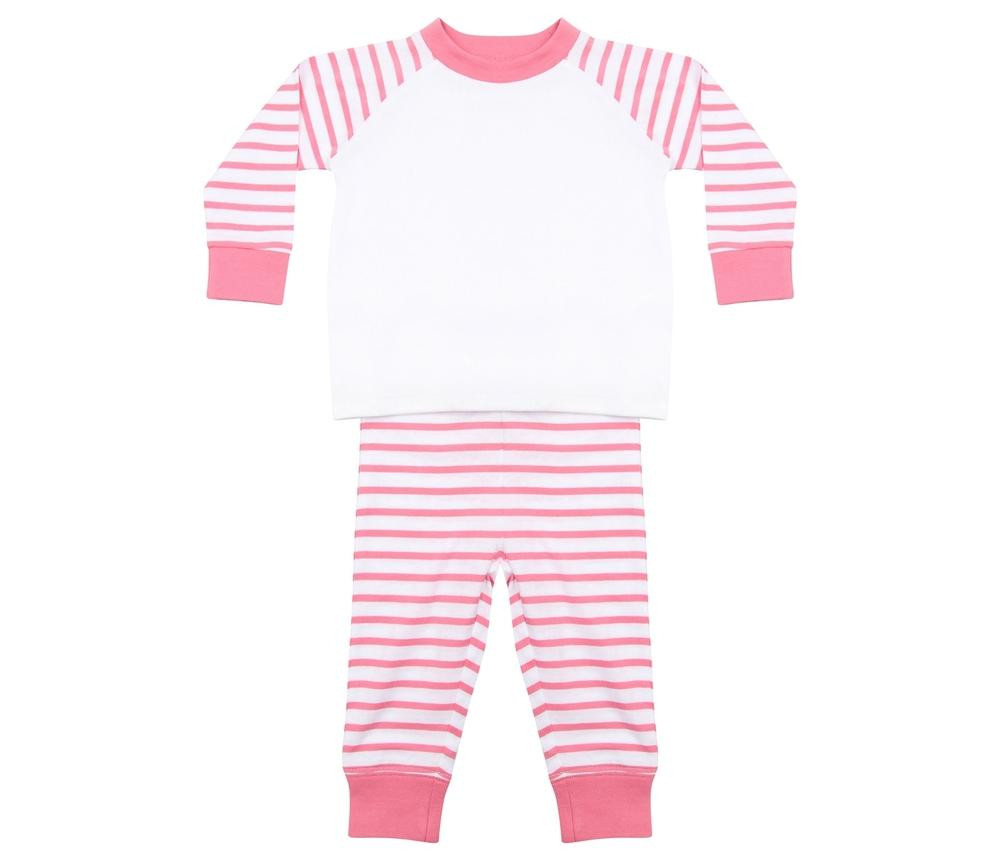 Larkwood LW072 - Gestreifter Kinderpyjama
