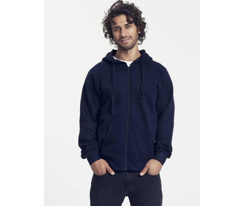 Neutral O63301 - Hoodie rits heren