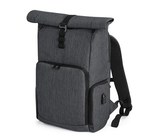 QUADRA QD995 - Sac à dos avec rabat enroulable et chargeur Q-Tech