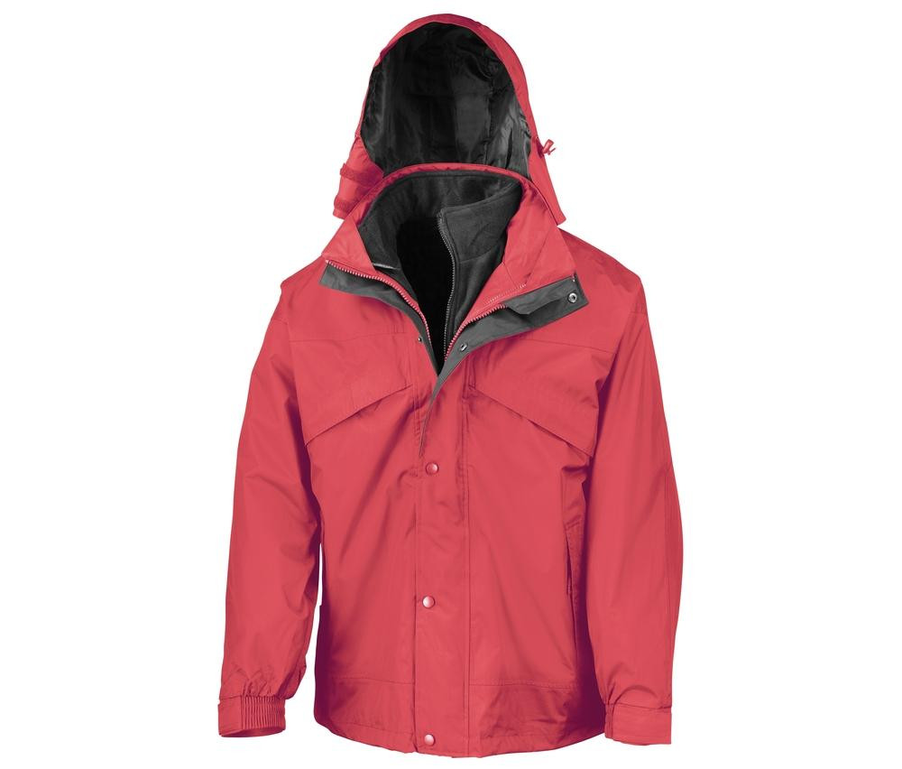 Result RS068 - Giacca 3-In-I Zip And Clip