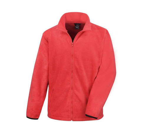 Result RS220 - Fleece Man Långa ärmar Stor Dragkedja