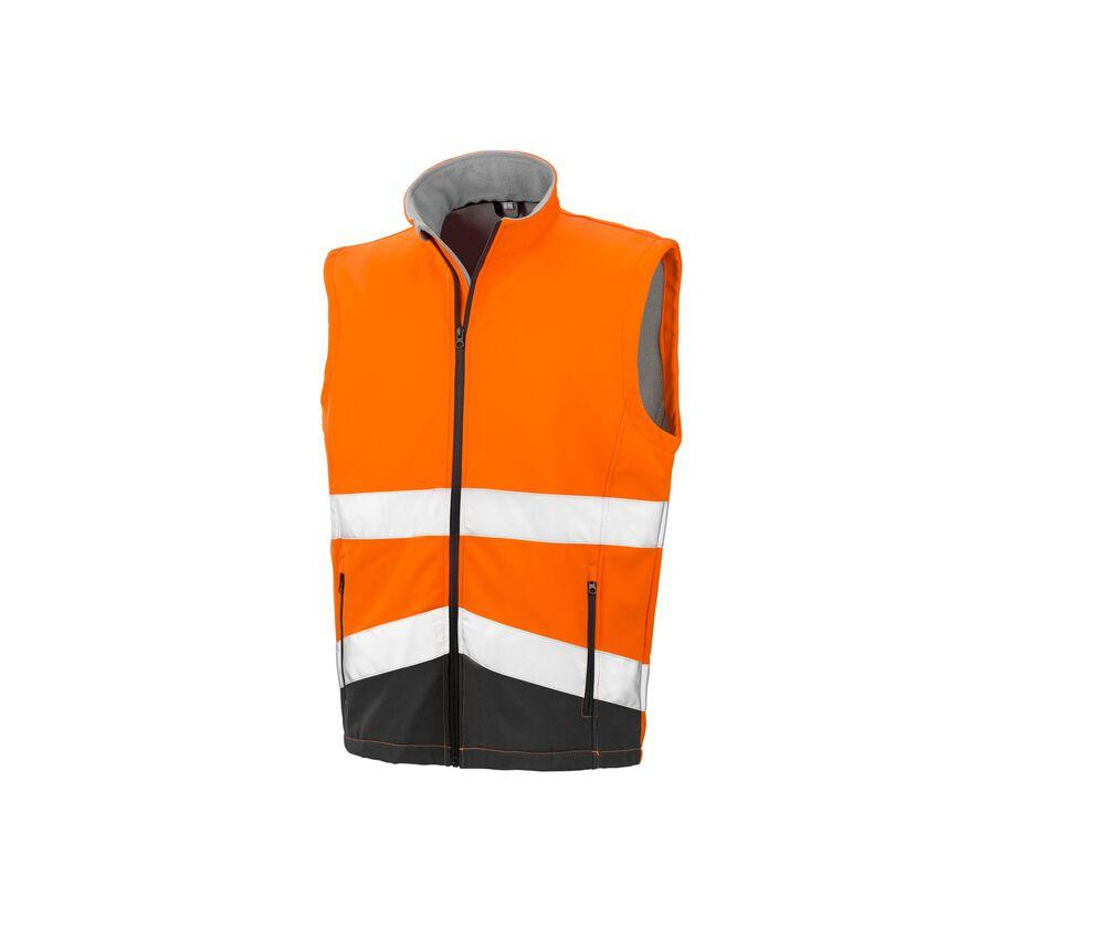 Result RS451 - Arbeits-Softshell-Bodywarmer mit hoher Sichtbarkeit