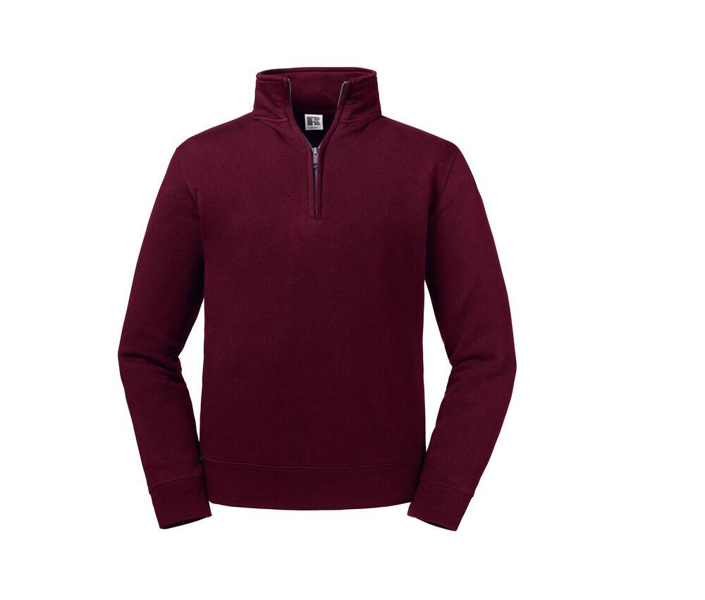 Russell RU270M - Authentic zipped collar sweatshirt