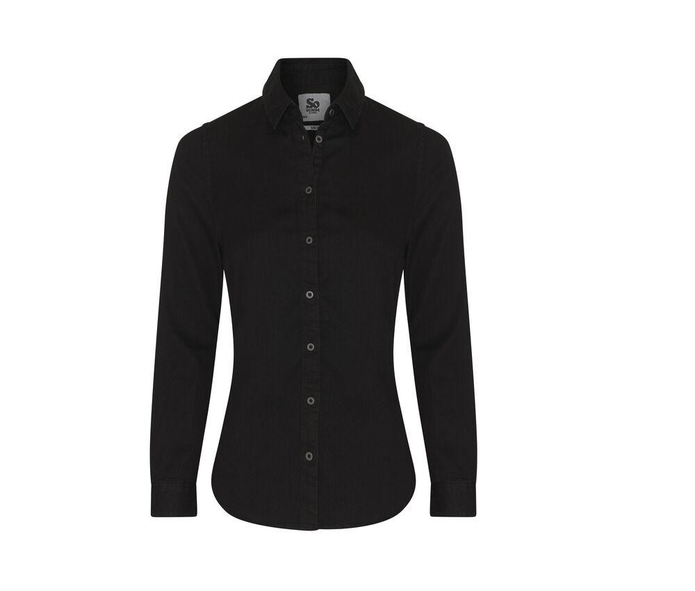 AWDIS SO DENIM SD045 - Camicia da donna in denim Lucy