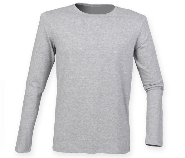 SF Men SF124 - Langarmes Stretch-T-Shirt von Männern