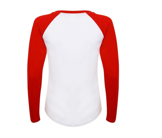 SF Women SK271 - Women's long-sleeved baseball T-shirt