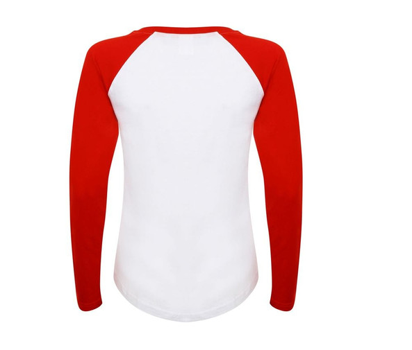 SF Women SK271 - Women's long-sleeved baseball T-shirt