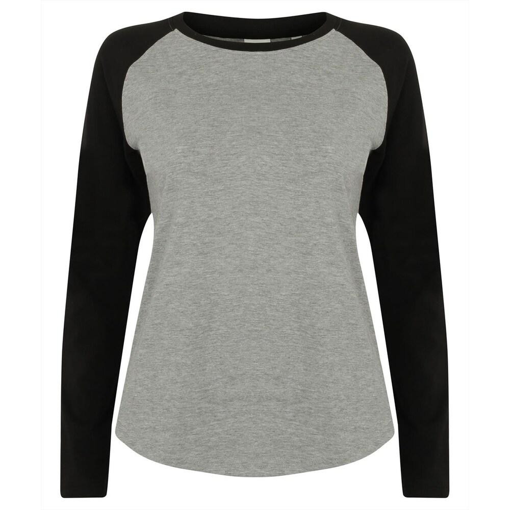 SF Women SK271 - T-shirt baseball lange mouwen SF Women