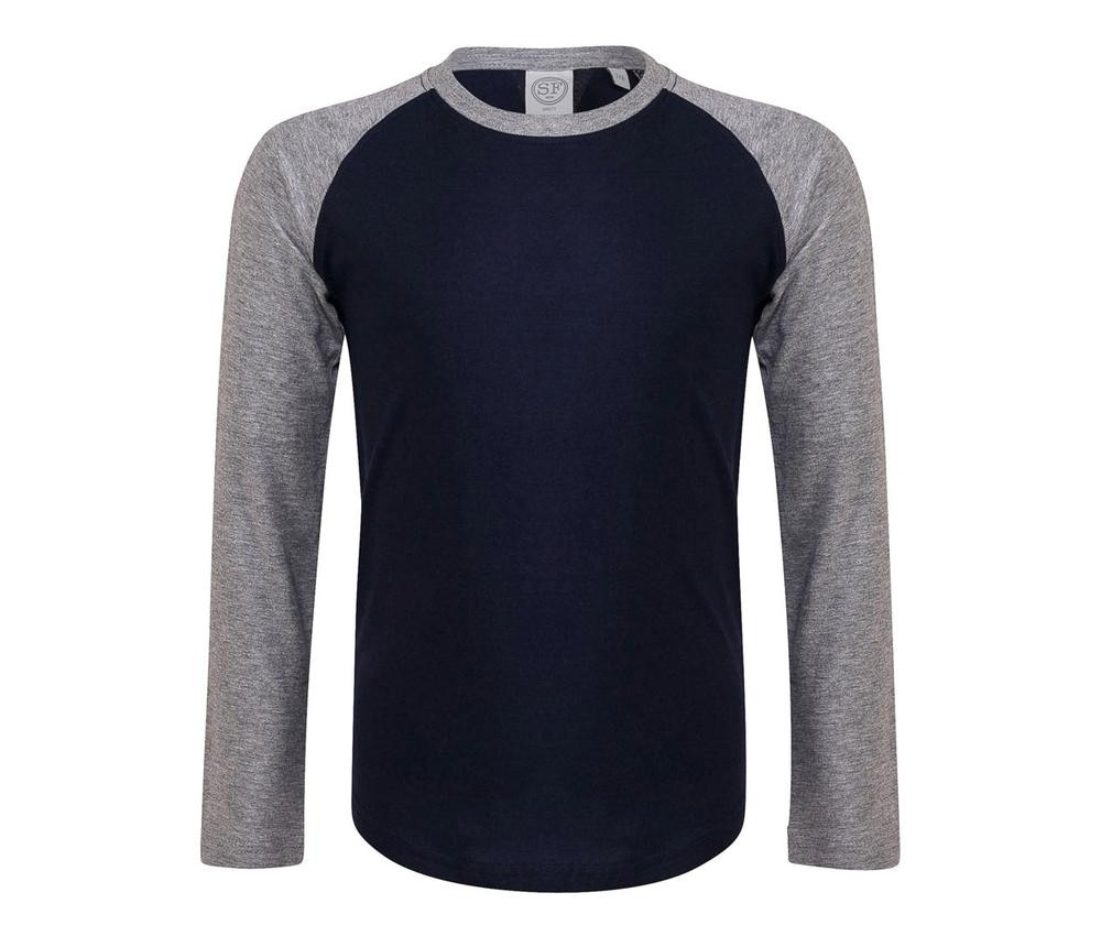 SF Mini SM271 - Kid's long-sleeved baseball t-shirt