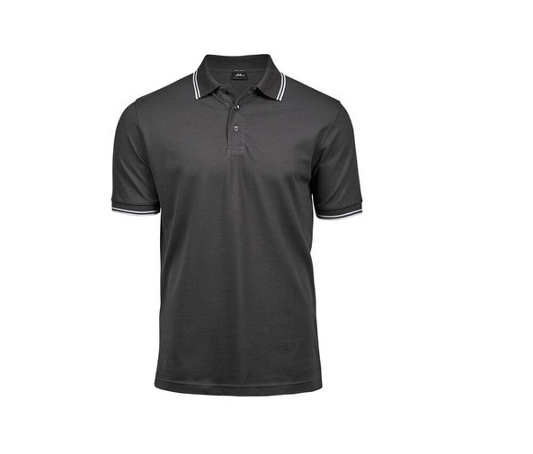 Tee Jays TJ1407 - Herren-Luxus-Streifen-Polo