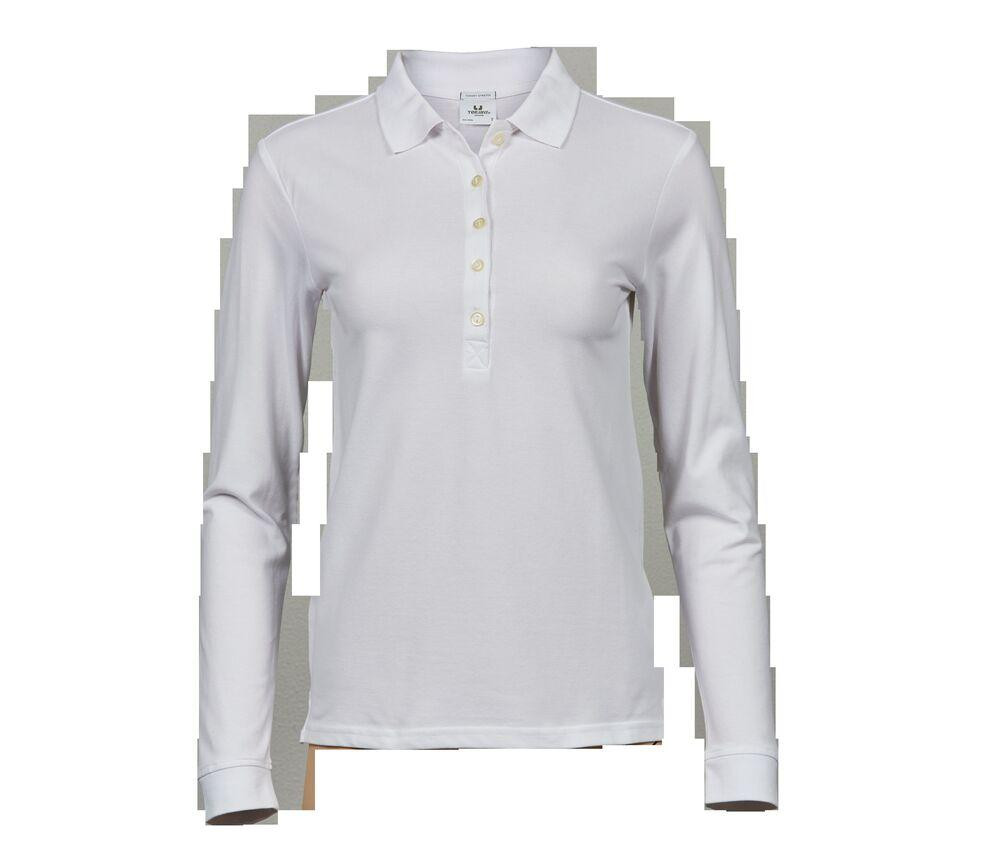 Tee Jays TJ146 - Dames luxe stretch lange mouw polo
