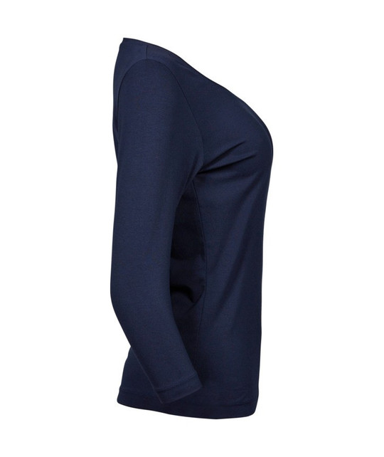 Tee Jays TJ460 - T-shirt da donna elasticizzata 3/4 maniche