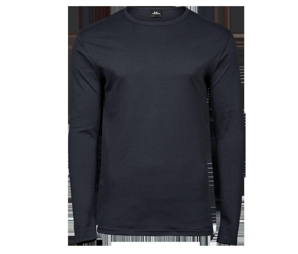 Tee Jays TJ530 - Pitkähihainen interlock-tee miehille